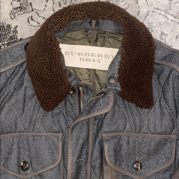 Burberry Brit military quilted utility coat - Picture 3 of 11